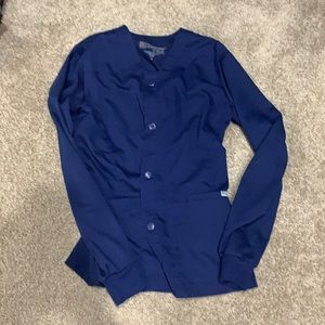 Navy Grey’s Anatomy Scrub Jacket